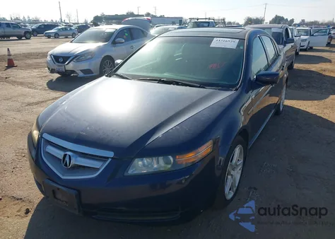 2005 Acura Tl из США, поврежденный, VIN 19UUA66295A072179